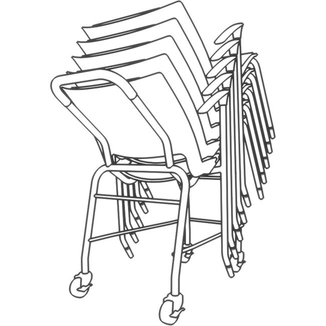 9to5 Seating Dolly NTFDL5