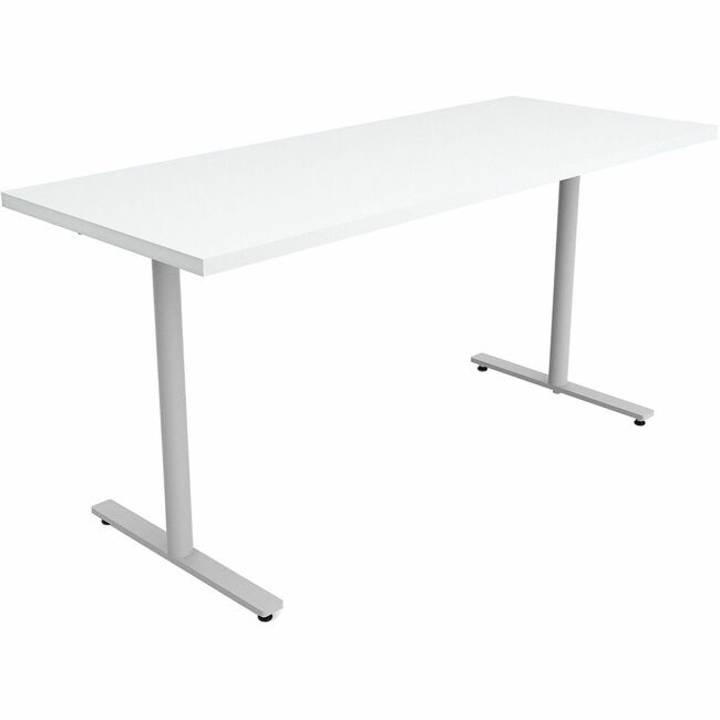 Safco Products Table T-Legs Glides 60X24 SAFJN6024FXGDWT