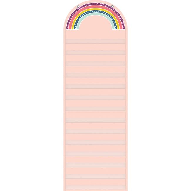 Teacher Created Resources Chart Pocket Rainbow 14 TCR20106