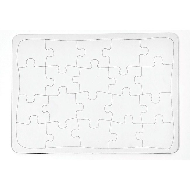 Ashley Productions Puzzle Blnk 14X10 White ASH10719