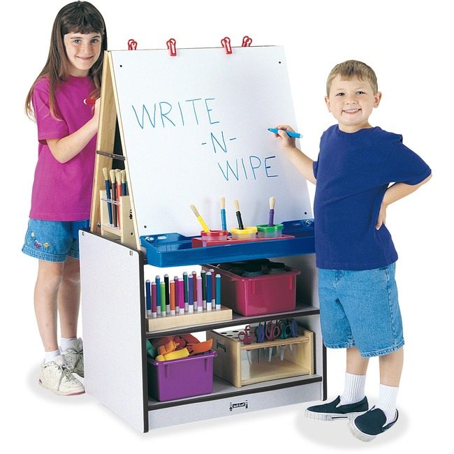 Jonti-Craft, Inc. Center Art 2-STATION Black JNT0289JCWW180