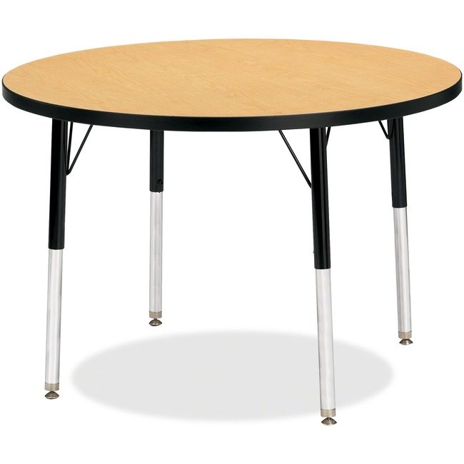 Jonti-Craft, Inc. Table Activity 36"RND Ok/Bk JNT6488JCE210