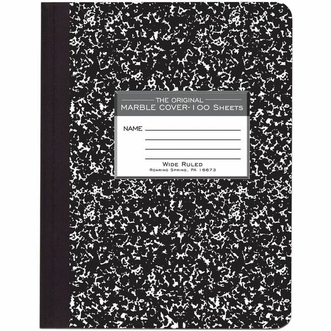 Roaring Spring Paper Products Book Composition Hrdcvr 100 ROA77230CT