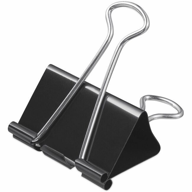 Universal Office Products Clip Bind 51MM 12PCS Black UNV11112