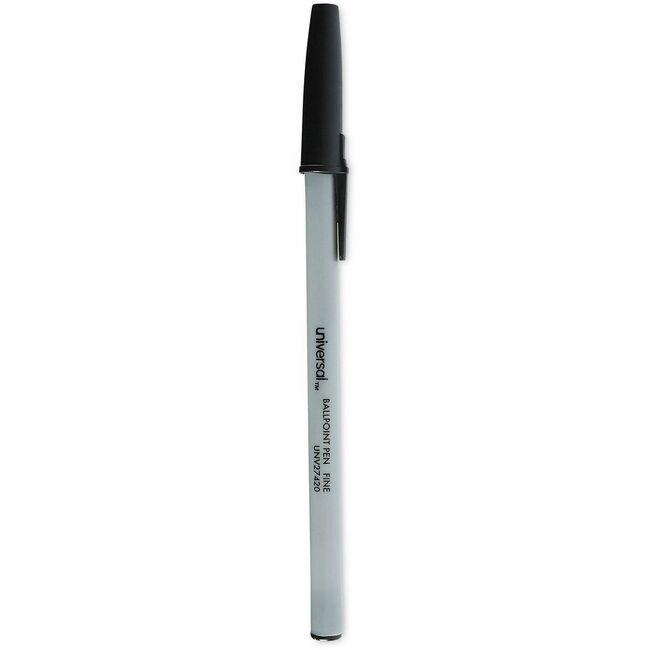 Universal Office Products Pen Ballpt Economy Fne Black UNV27420
