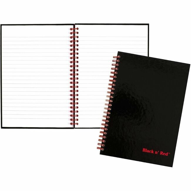 John Dickinson / JD notebooks Notebook Wirebnd 8X5.4 Bkrd JDKL67000