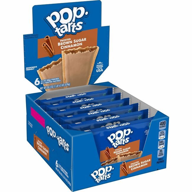 Kellanova Kellogg's Pastry Poptart Bns Cin 2 PK KEB31132