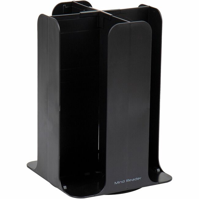 Mind Reader Products Holder Cup Lid Breakroom Black EMSCDISPBLK