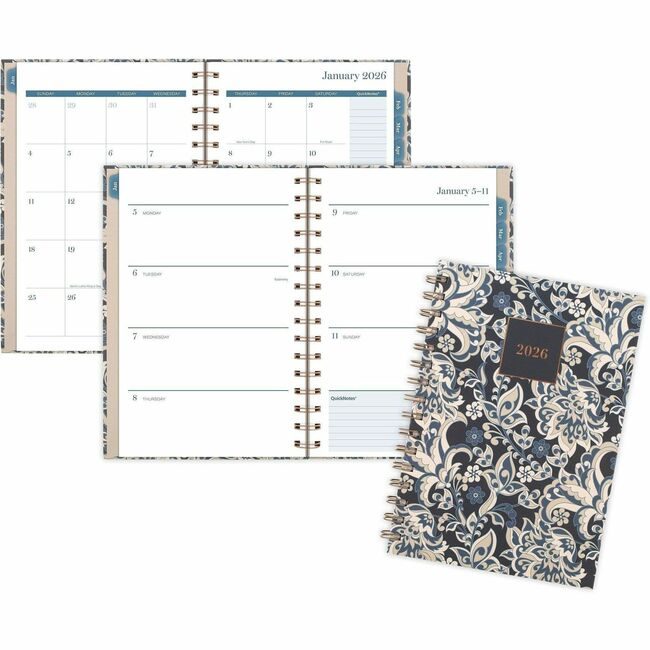 ACCO Brands AT-A-GLANCE Planner Ebeth Wm Small Hrdcvr AAG1763200