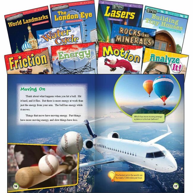 Teacher Created Materials / Shell Education Set Book Stem GR-2 10-BOOKS SHL100579