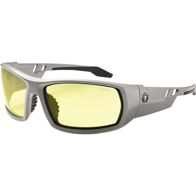 Ergodyne Safety Glasses Yellow Gray EGO50150