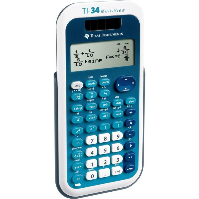 Texas Instruments Calc 2LN Equation Recall TEXTI-34MV