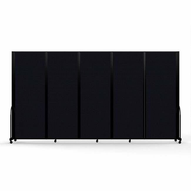Screenflex Divider 76"HX141"W Black Bkf SCXFSH765BDX
