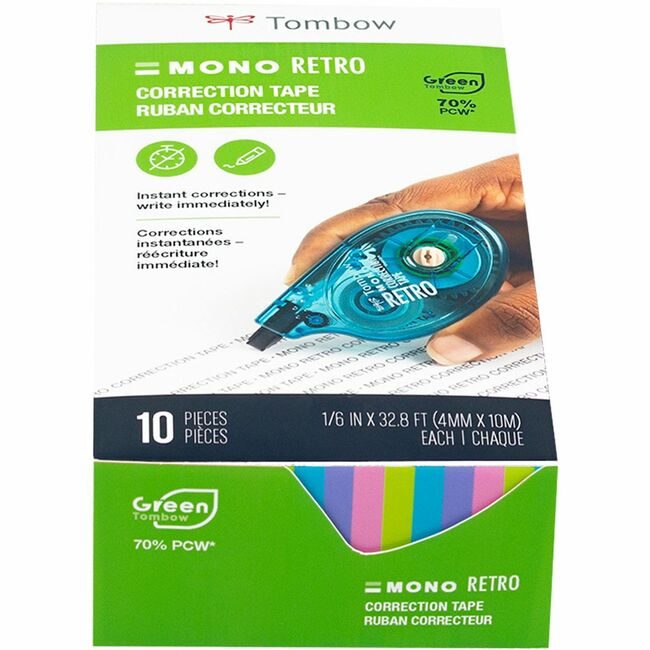 Tombow USA Tape Correction Retro 10PC TOM68723