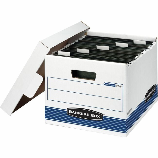 Fellowes Brands Box Hang-N-Stor Letter 4 Pack FEL00784