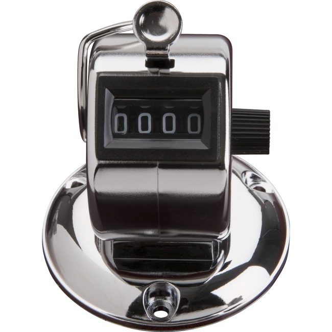 Sparco Counter Tally W/Base Silver SPR24200