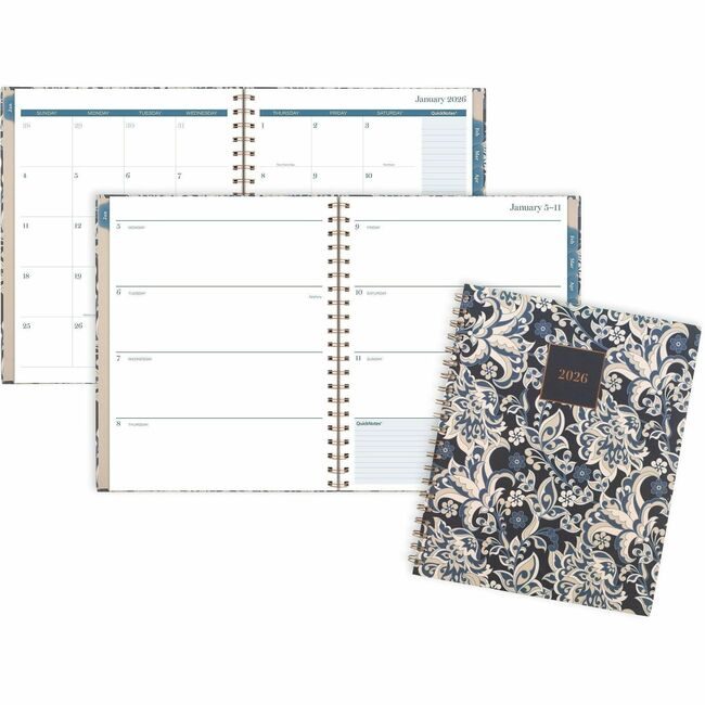 ACCO Brands AT-A-GLANCE Planner Ebeth Wm Large Hrdcvr AAG1763905