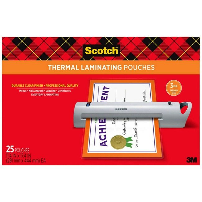 3M Company Pouch Lmntng Thrml Menusz MMMTP385625
