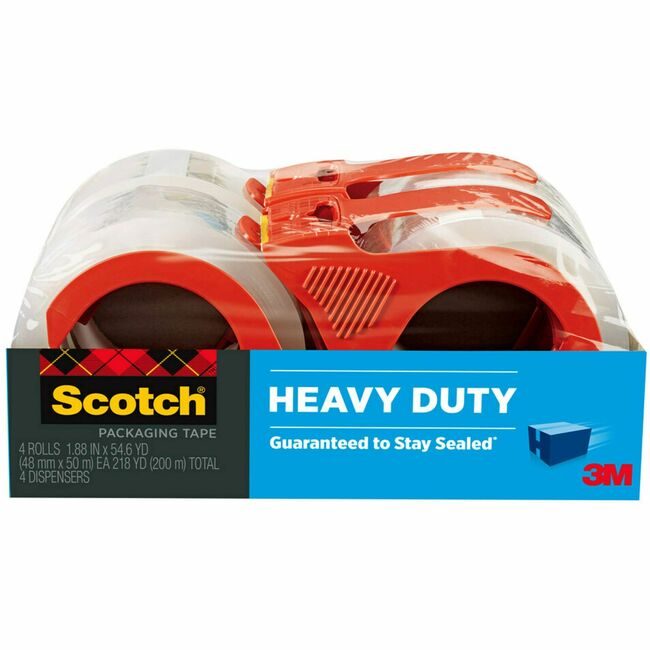 3M Company Tape Packaging W/Disp 4 Pack MMM3850-4RD