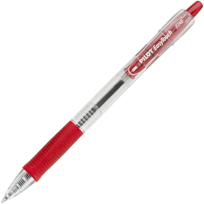 Pilot Corporation of America Pen Ez-Touch Bp Rt 0.7MM Red PIL32212