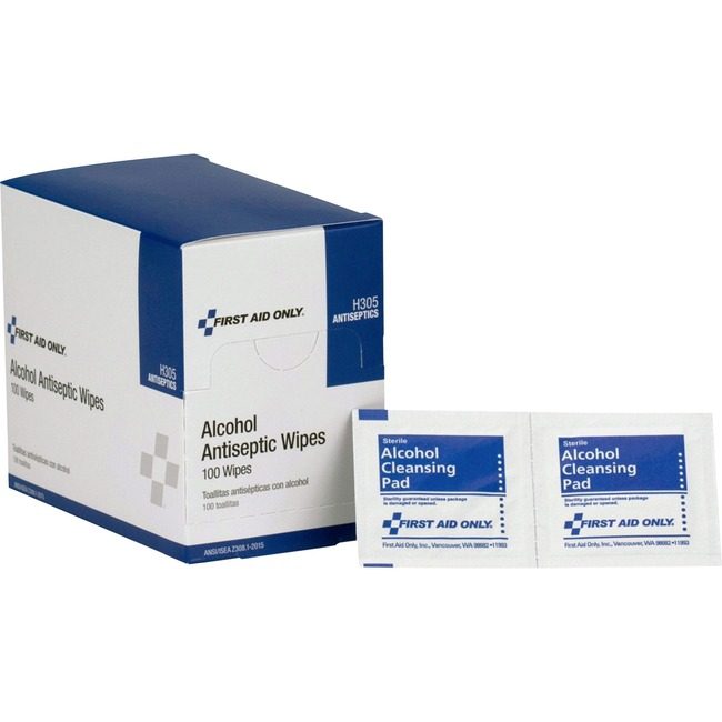 Acme United Corporation First Aid Only Refill Alchlpd 100/BX FAOH305