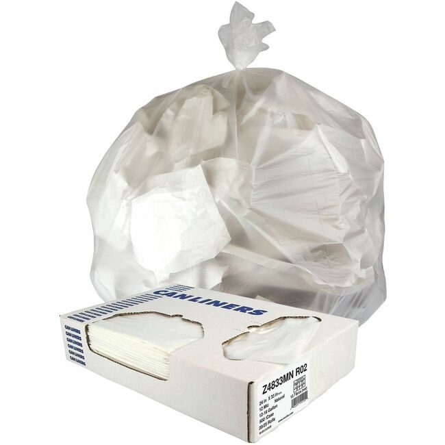 Heritage Bag / Novolex Liner Hdpe 24X33 12MIC Natural HERZ4833MNR02