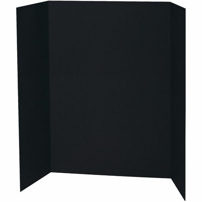 Pacon Corporation Board Prsntn 48X36 24 Pack Black PAC3766