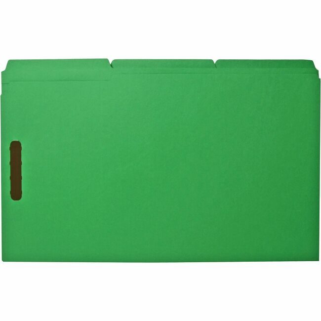 Business Source Folder File Fastenr Legal Green BSN17220