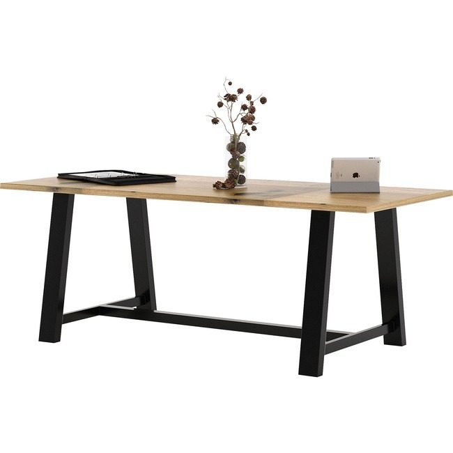 KFI Seating Table W/Wdtop 36X96 Nl KFIT3696BMTLFTN