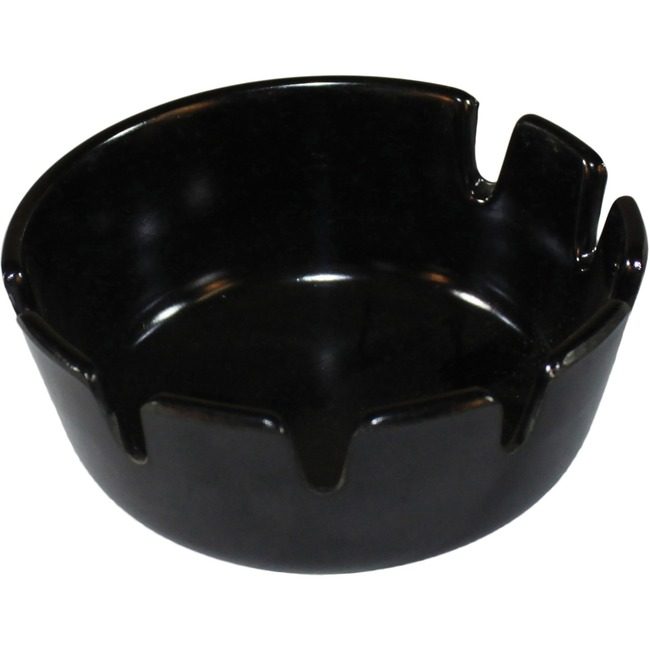 Impact Products Ashtray Desk Round Black IMP1007