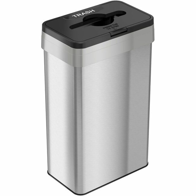 HLS Commercial Trashcan Lid Stainless 21G HLCHLS21UOTTRS
