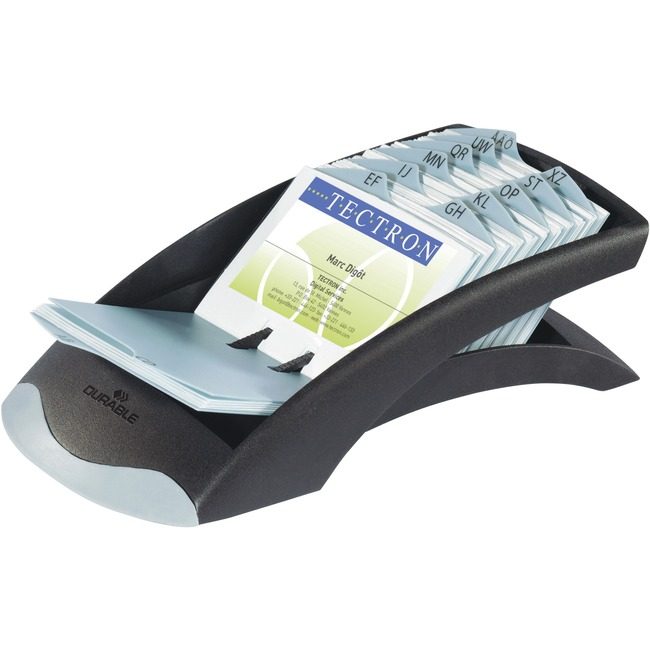 DURABLE File Buscrd Opn Gy/Bk DBL241301