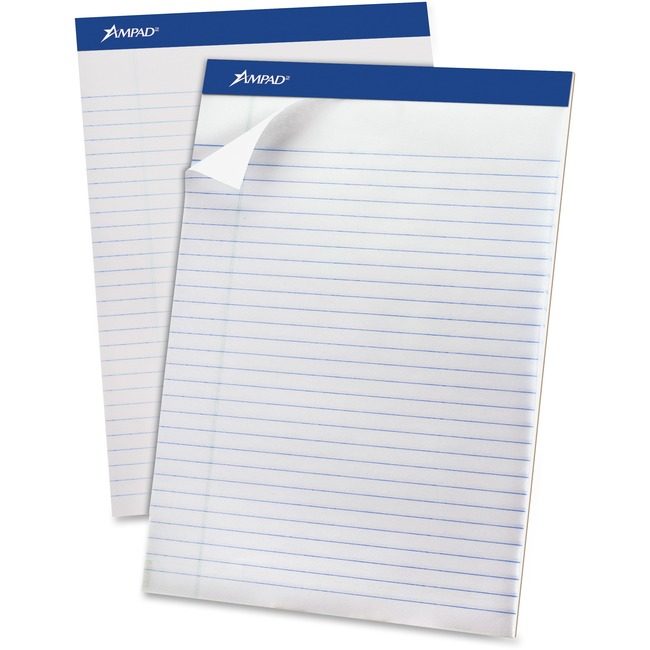 TOPS Products Pads 8.5X11 Whte 12 Pack TOP20170
