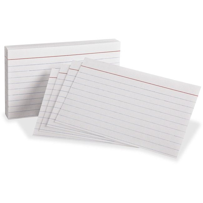 TOPS Products / ACCO legacy Oxford Cards Index Hvy Rul 3X5 100 OXF63500