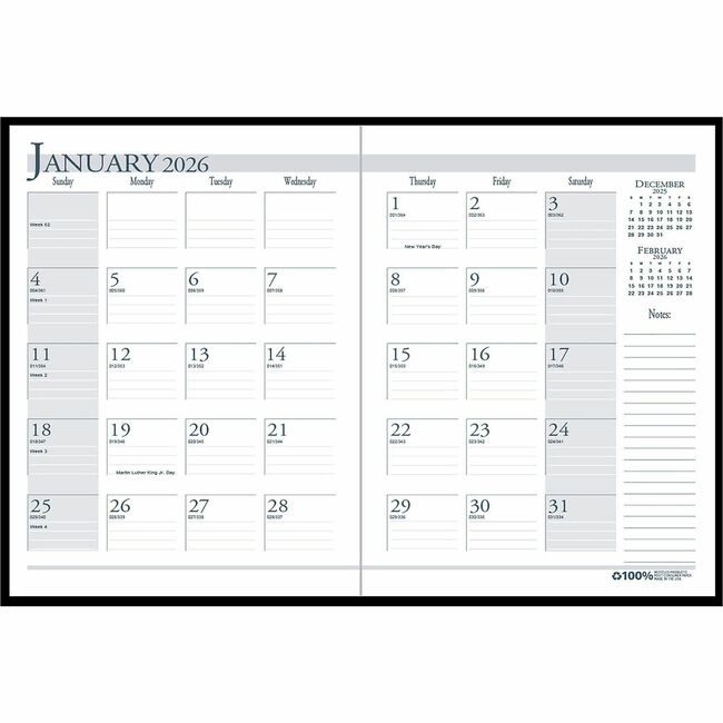 House of Doolittle Planner Monthly 8.5X11 HOD26002