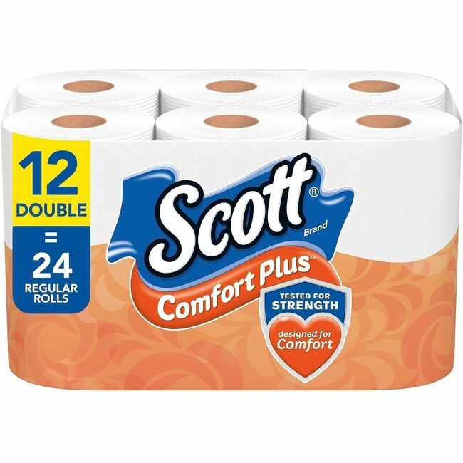 Kimberly-Clark Professional Kleenex / Scott / WypAll / Kimtech Paper Tlt Cmfrt+ 12 Pack KCC47618