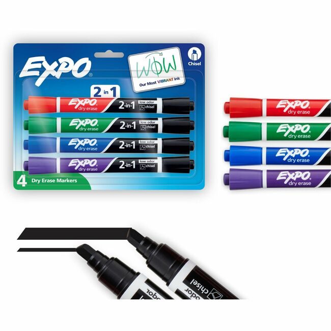 Sharpie / Expo / Prismacolor / Sanford Newell Brands / Sanford Sharpie / Expo / Prismacolor / Marker Dual Chisel Assorted SAN1944655A