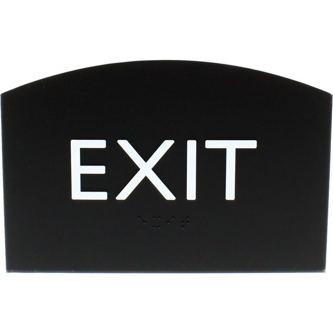 Lorell Sign 4.5X 6.75 Ada Exit Ach LLR02680
