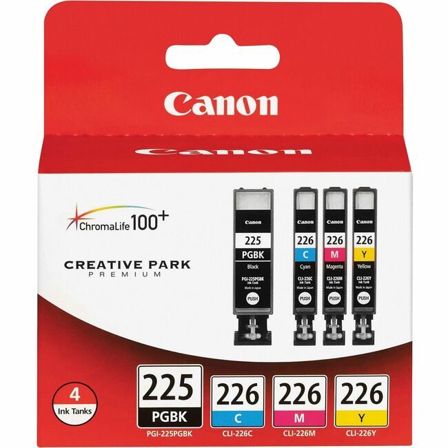 Canon U.S.A. Crtdg PGI225&CLI226C M&Y CNMPGI225CLI226