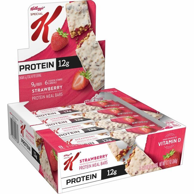 Kellanova Kellogg's Bar Spcal K Prtein Strwbery KEB29186
