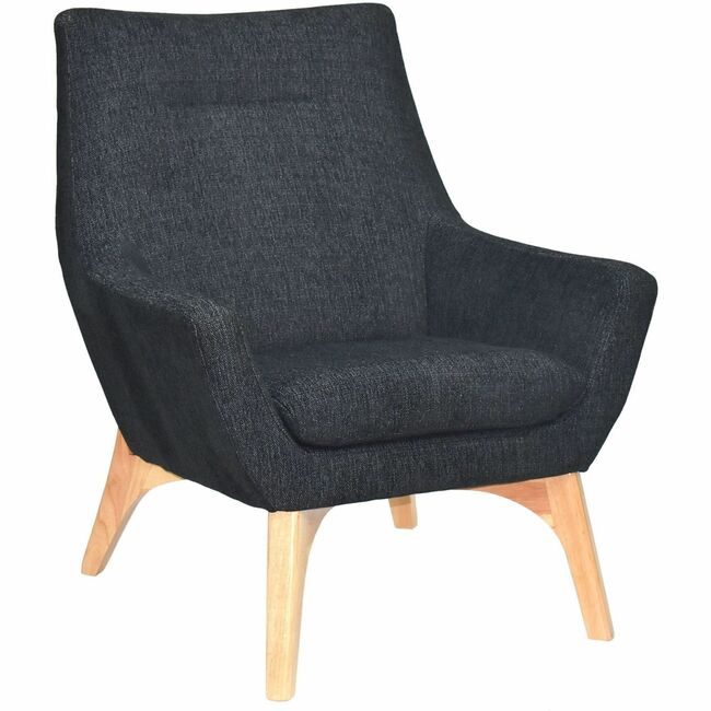 Lorell Chair Lounge Black LLR68958