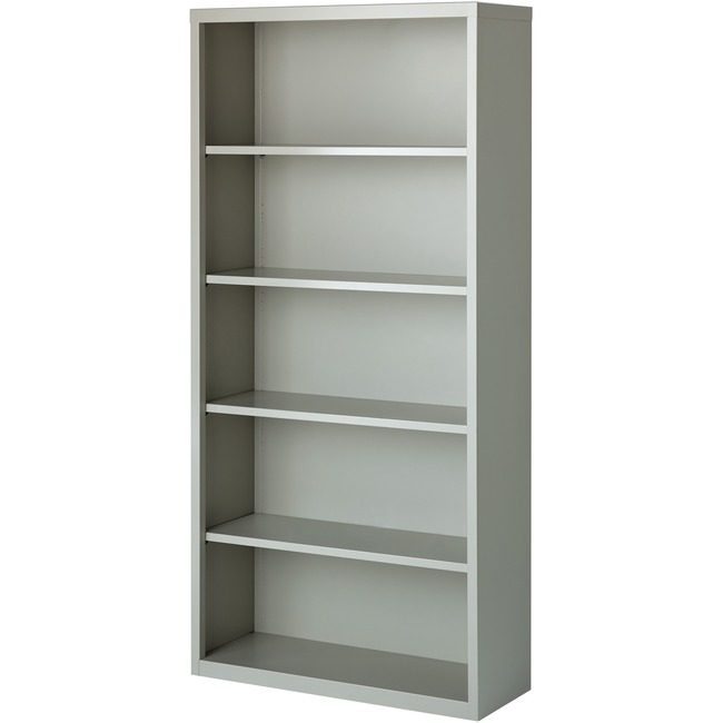 Lorell Bookcase 12"DX72"H Gray LLR41289
