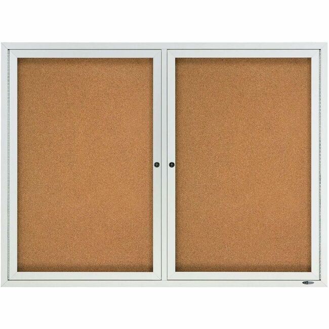 ACCO Brands Quartet Board Cork Aluminum Glsdr 4X3 QRT2364