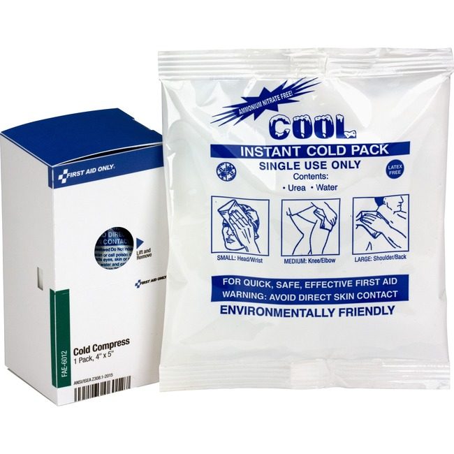 Acme United Corporation First Aid Only Compress Cold Sc 4X5 FAOFAE6012