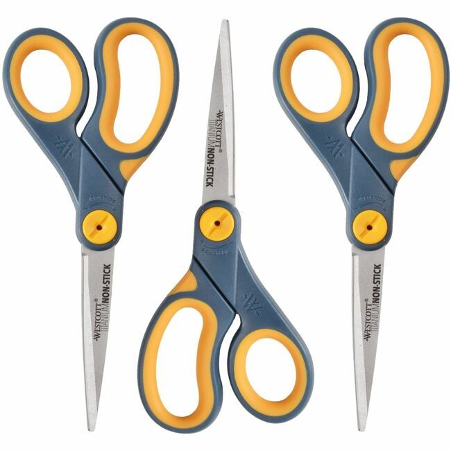 Westcott / Acme United Acme United Corporation Westcott / Scissors Nonstick Str 8"3PK ACM15454