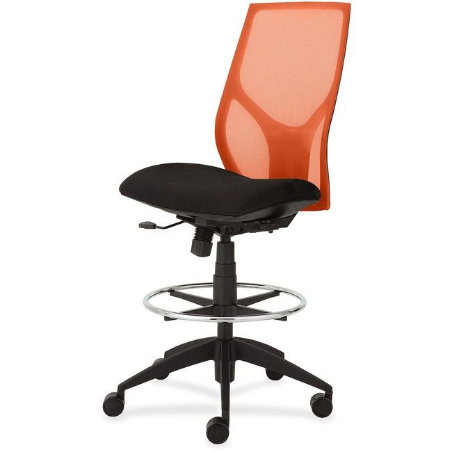 9to5 Seating Low Stool W/ Blk Seat Arml NTF1468Y100M701
