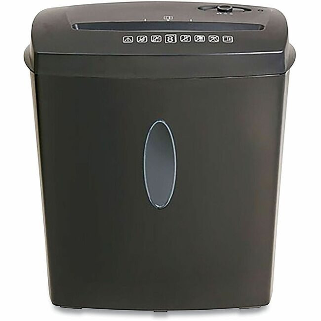 Universal Office Products Shredder 8SHT Crosscut Black UNV48108