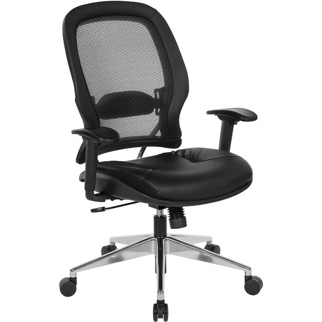 Office Star Products Chair Mgr Leather Airgrid Pro OSP335E37P918P