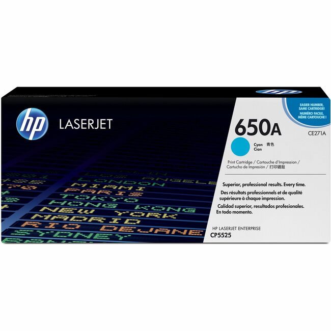 HP Inc. / Hewlett-Packard Crtdg CLJ CP5525 Cyn 15K HEWCE271A