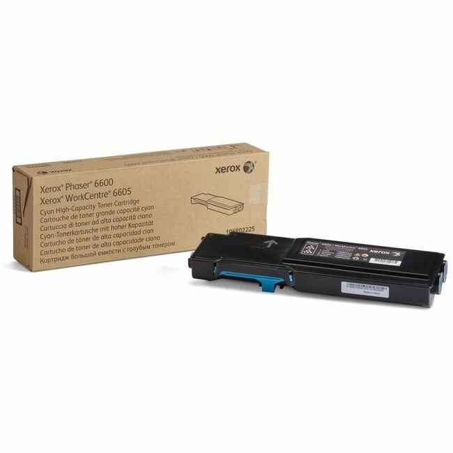 Xerox Corporation Crtdg PH6600 WC6605 Cyn 6K XER106R02225